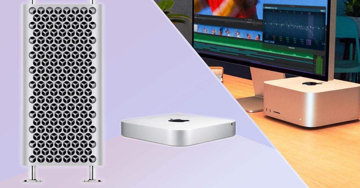 Comparing Apple's Desktops: Mac Mini, Mac Studio, Mac Pro, and iMac